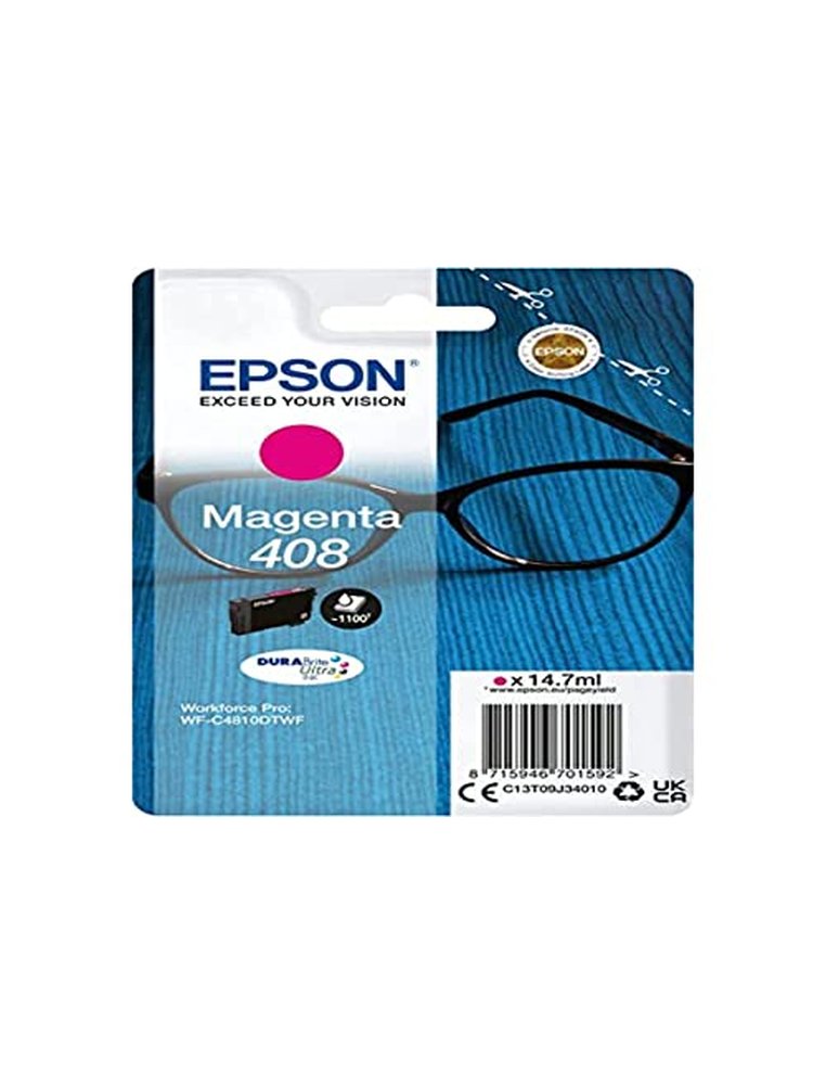 Cartouche d'encre original epson 408 1100 p jaune
