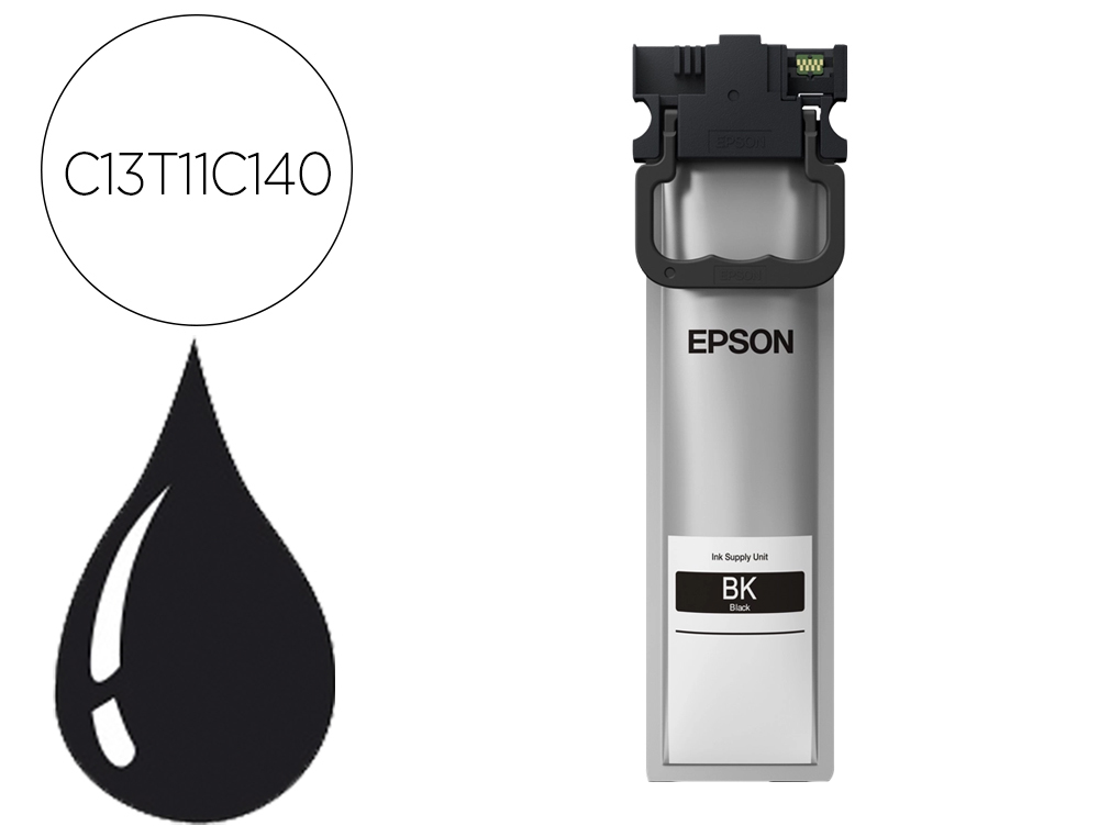 Cartouche d'encre original epson c5390 3000 p noir