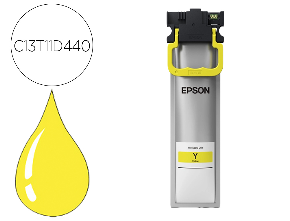 Cartouche d'encre original epson c5390 5000 p jaune