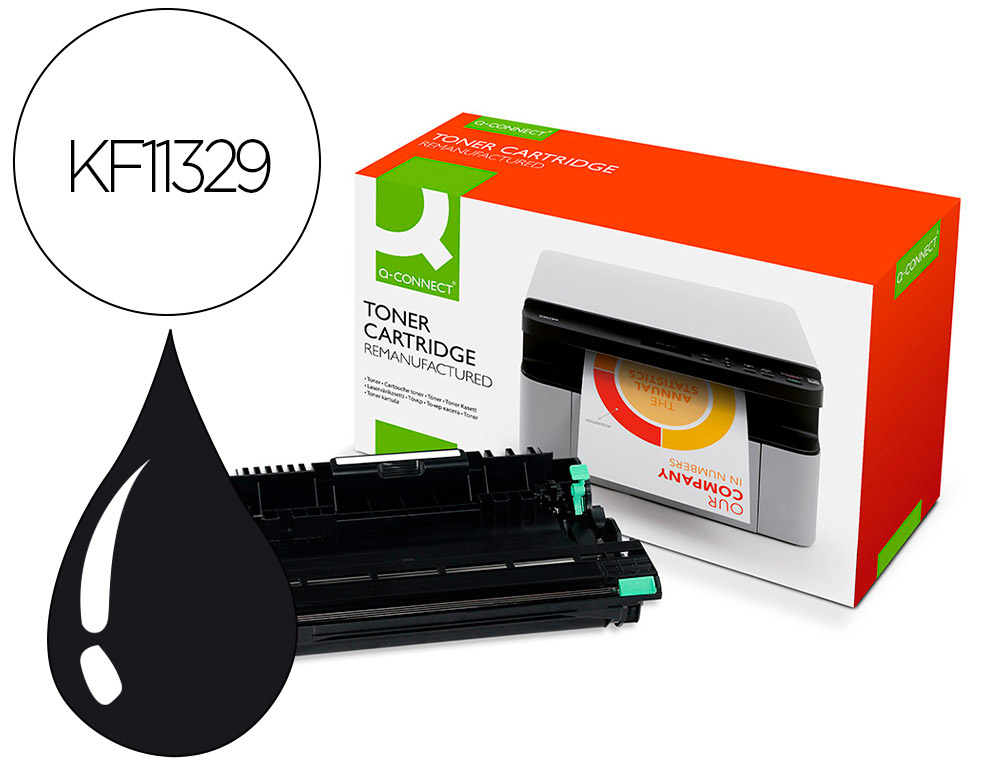Tambour compatible q-connect brother dr2300 12000 p