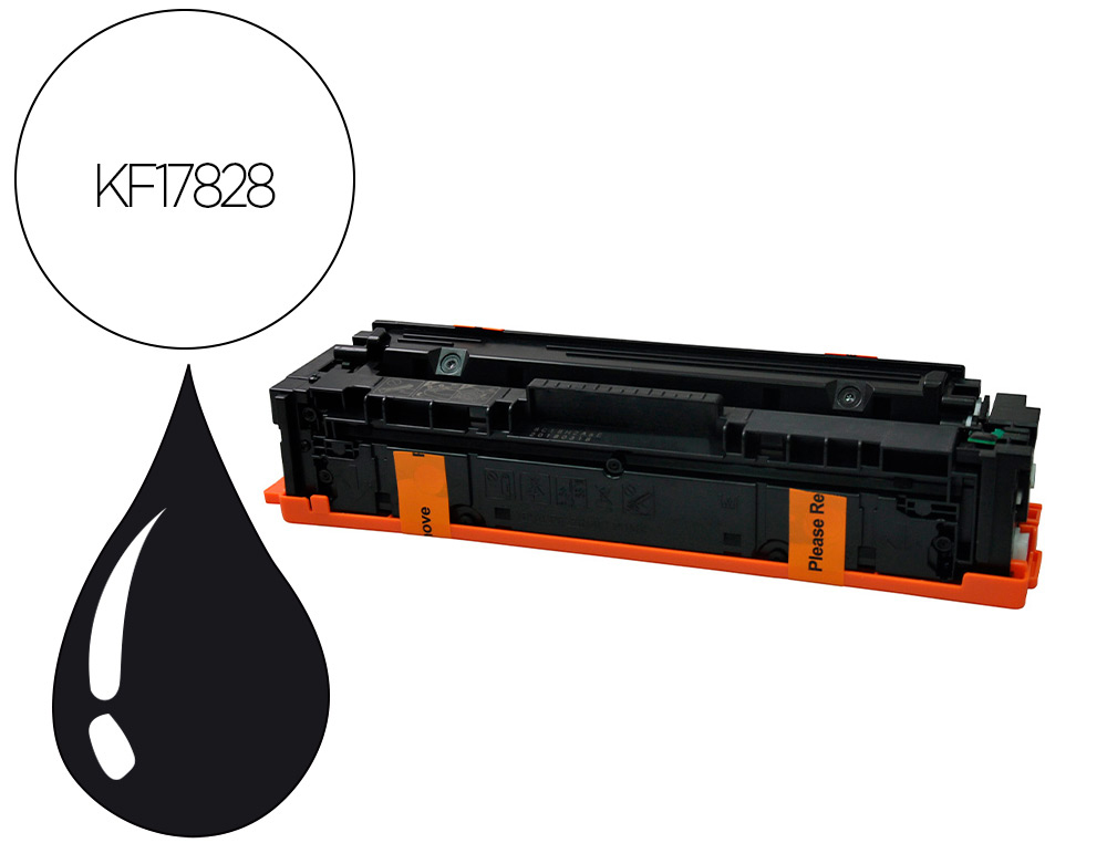 Toner laser compatible q-connect canon 623 3100 p noir