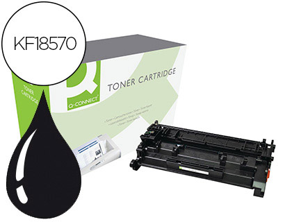 Toner laser compatible q-connect hp cf226a 3100 p noir