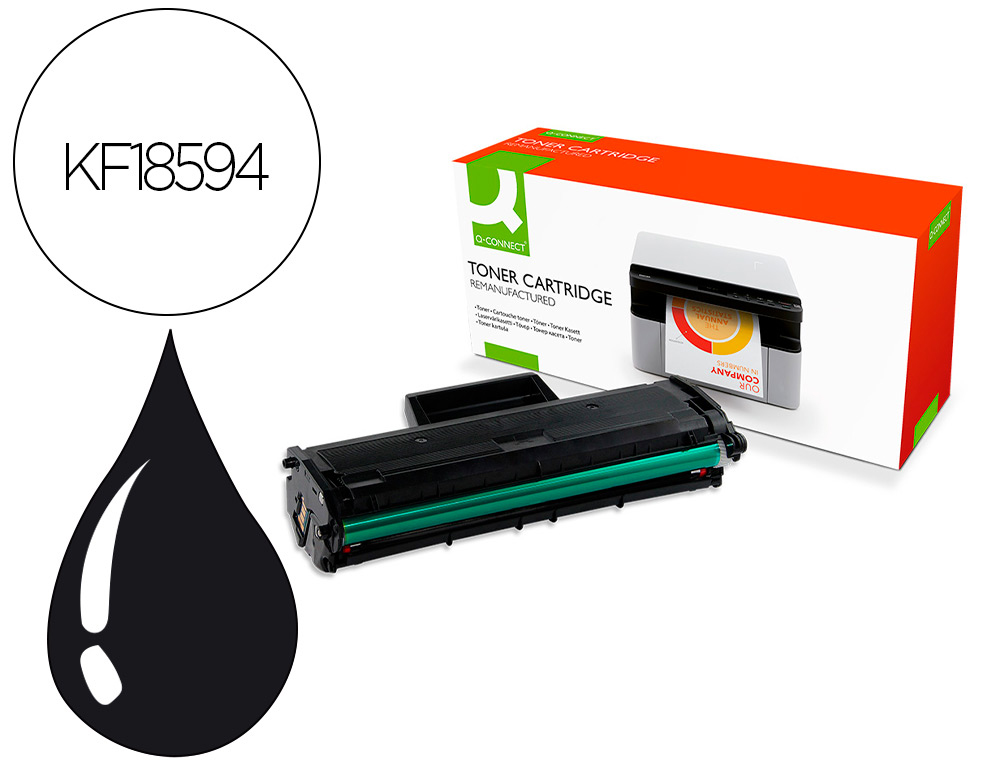 Toner laser compatible q-connect samsung mlt-d111s 2000 p