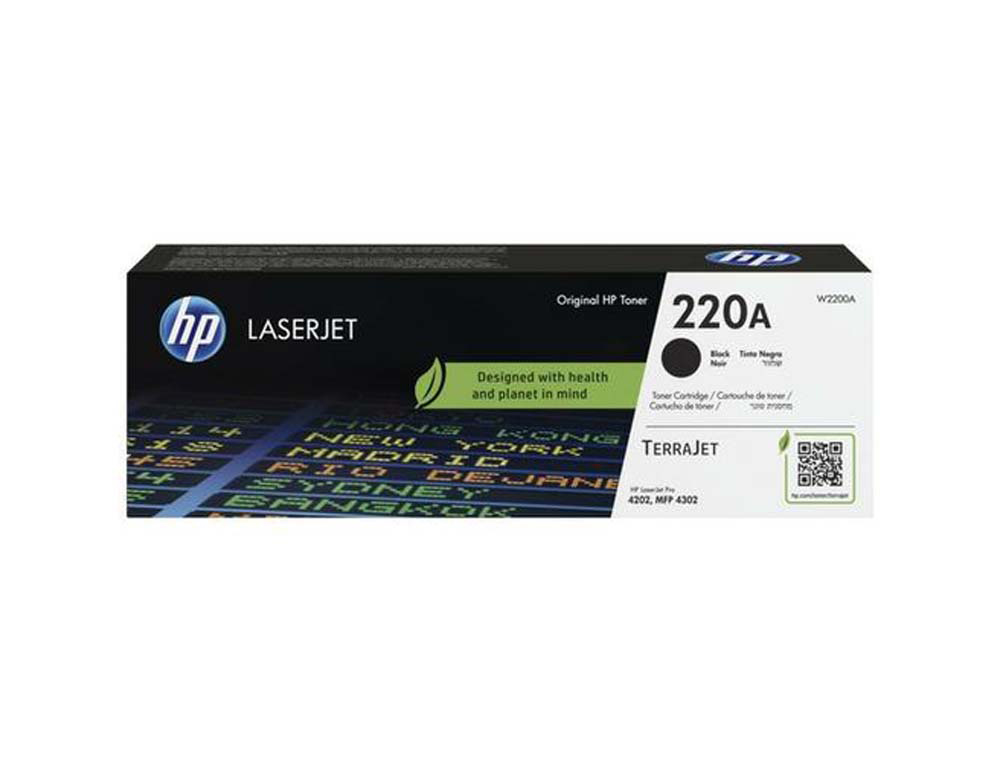 Toner laser original hp w2200a 2000 p noir