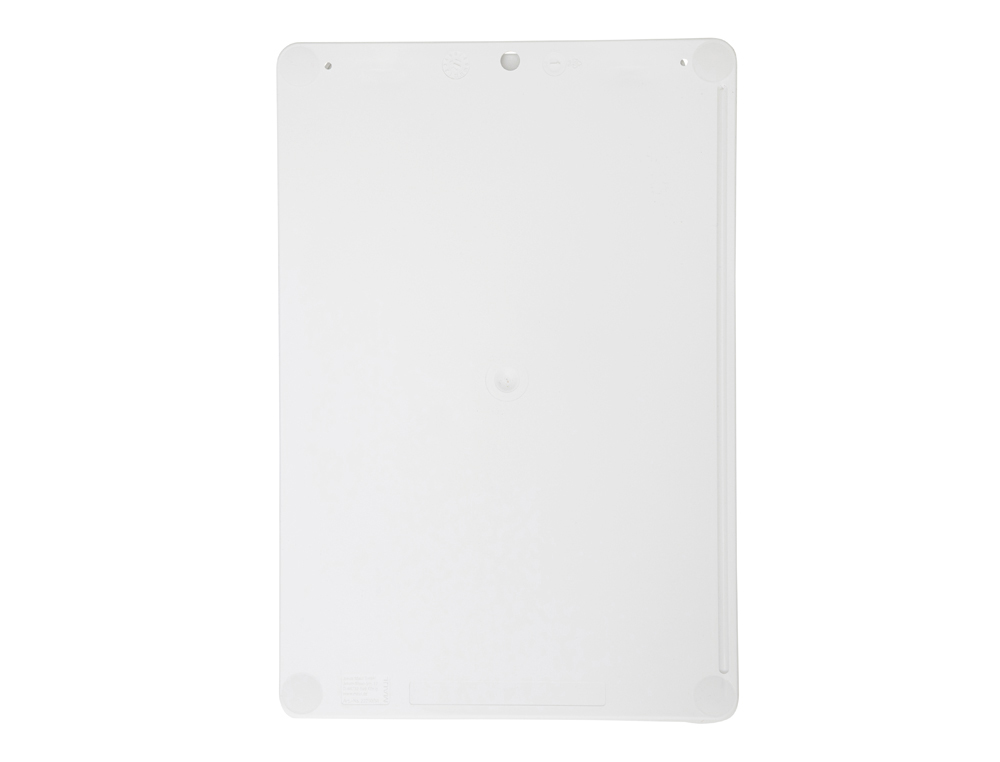 Porte-bloc maul go a4 plastique recycle porte-stylo integre dans pince coloris    blanc