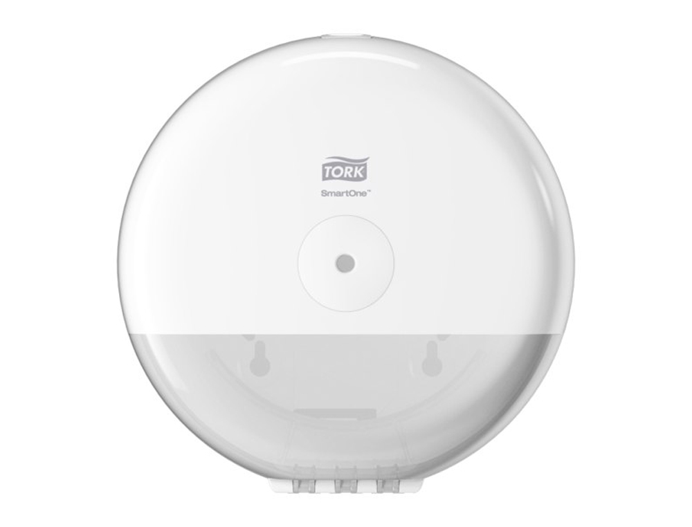 Distributeur tork smartibe papier toilette h1 mini       elevation rouleau coloris     blanc