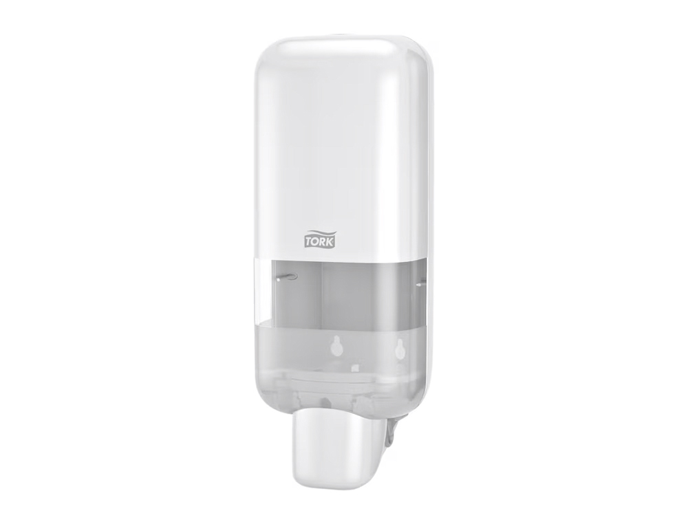 Distributeur tork savon et desinfectant s4 coloris blanc