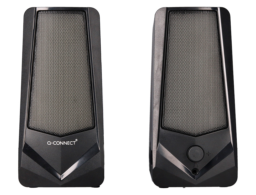 Haut-parleurs q-connect gaming bluetooth lumiere rvb  puissance maximale 2x3w       controle du volume coloris