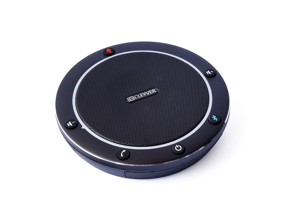 Haut-parleur cleyver portable cc60 usb-bluetooth coloris    noir