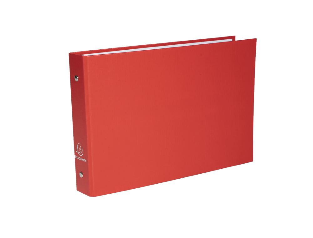 Classeur exacompta 2 anneaux 25mm pp italien 165x240mm     coloris assortis