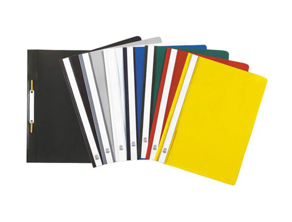 Chemise exacompta a4 pp coloris assortis