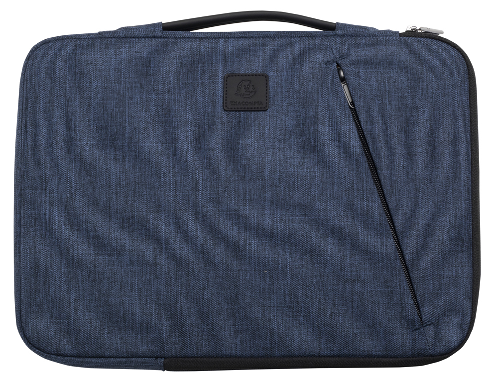 Housse exacompta ordinateur portable 13-14" business      37x28x2,5cm coloris bleu