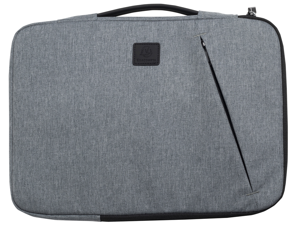 Housse exacompta ordinateur portable 13-14" business      37x28x2,5cm coloris gris