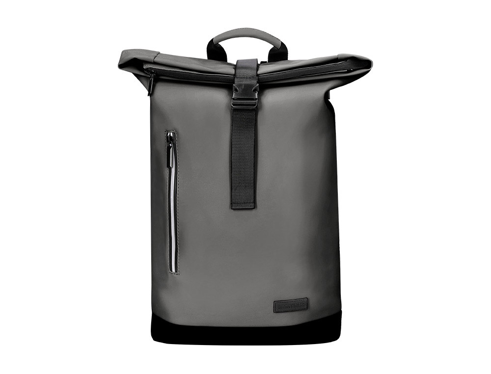 Sac a dos antartik roll up waterproof 480x130x280mm      coloris gris fonce