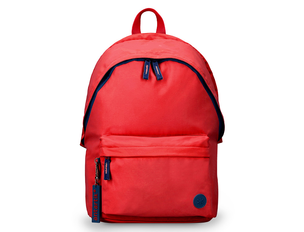 Sac a dos antartik 1 compartiment modele basic     pack 20l 420x160x300mm        coloris rouge grenat