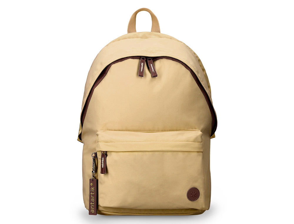 Sac a dos antartik 1 compartiment modele basic     pack 20l 420x160x300mm        coloris beige