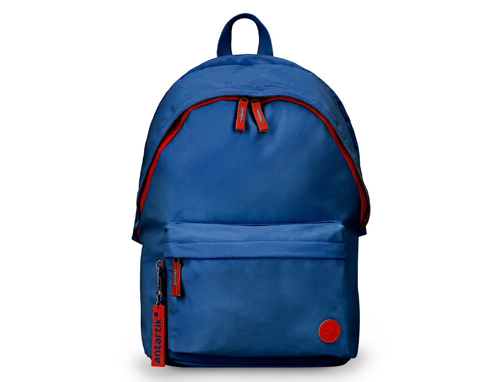 Sac a dos antartik 1 compartiment modele basic     pack 20l 420x160x300mm        coloris bleu marine