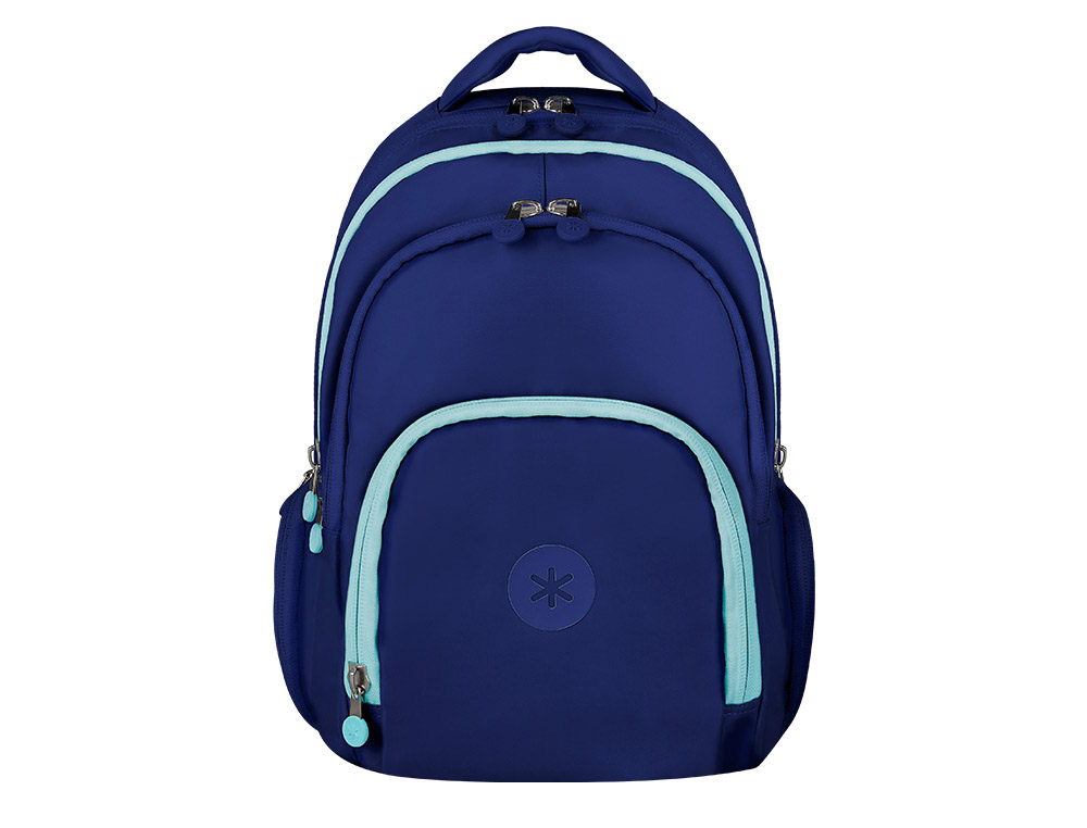 Sac a dos antartik 4 compartiments modele fusion   flex 19l 450x180x300mm colorisbleu marine