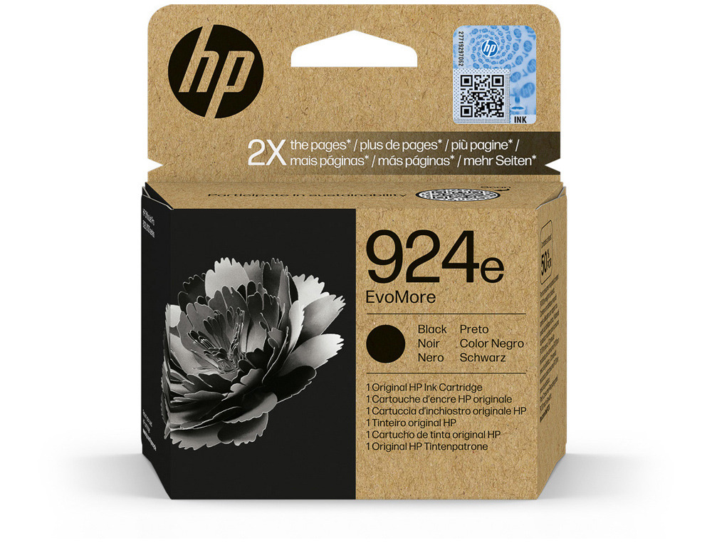 Cartouche d'encre original hp 4k0v0ne 1000 p noir