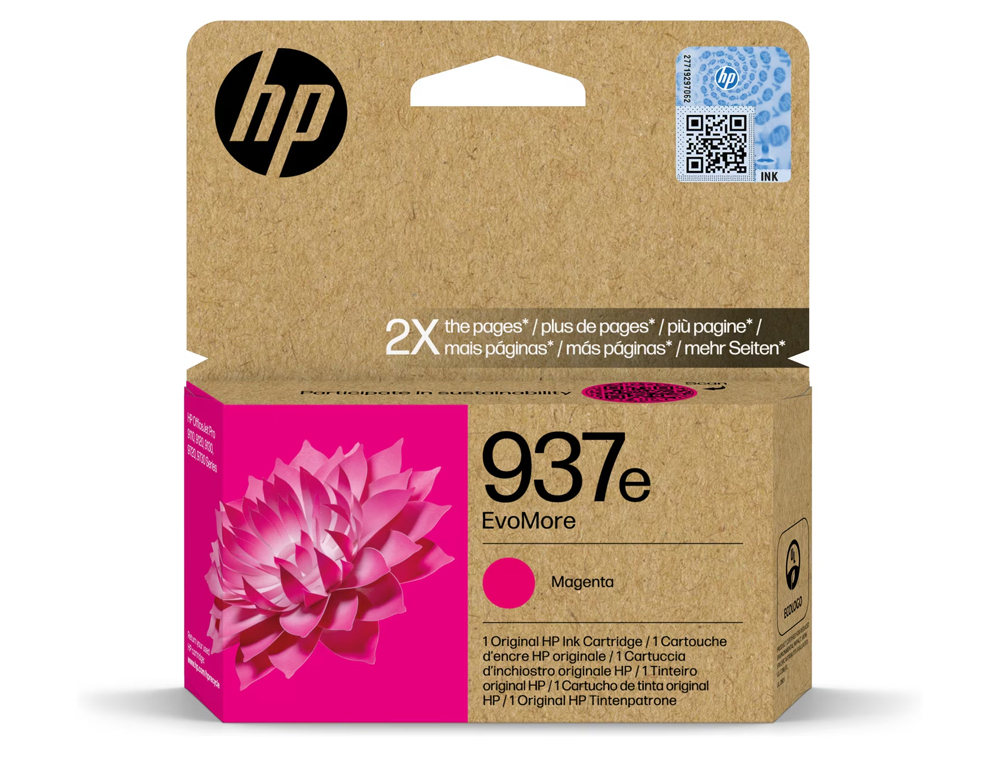 Cartouche d'encre original hp 4s6w7ne 1650 p magenta