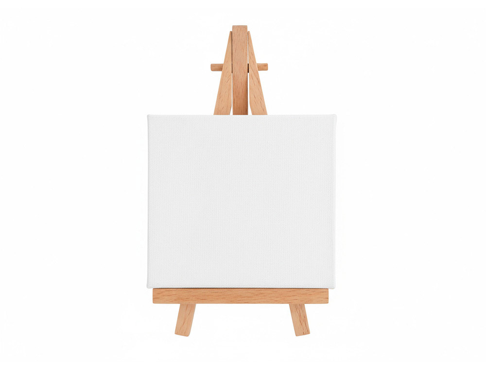 Mini toile sur chevalet liderpapel 8x10 cm 280g/m2    certifie fsc