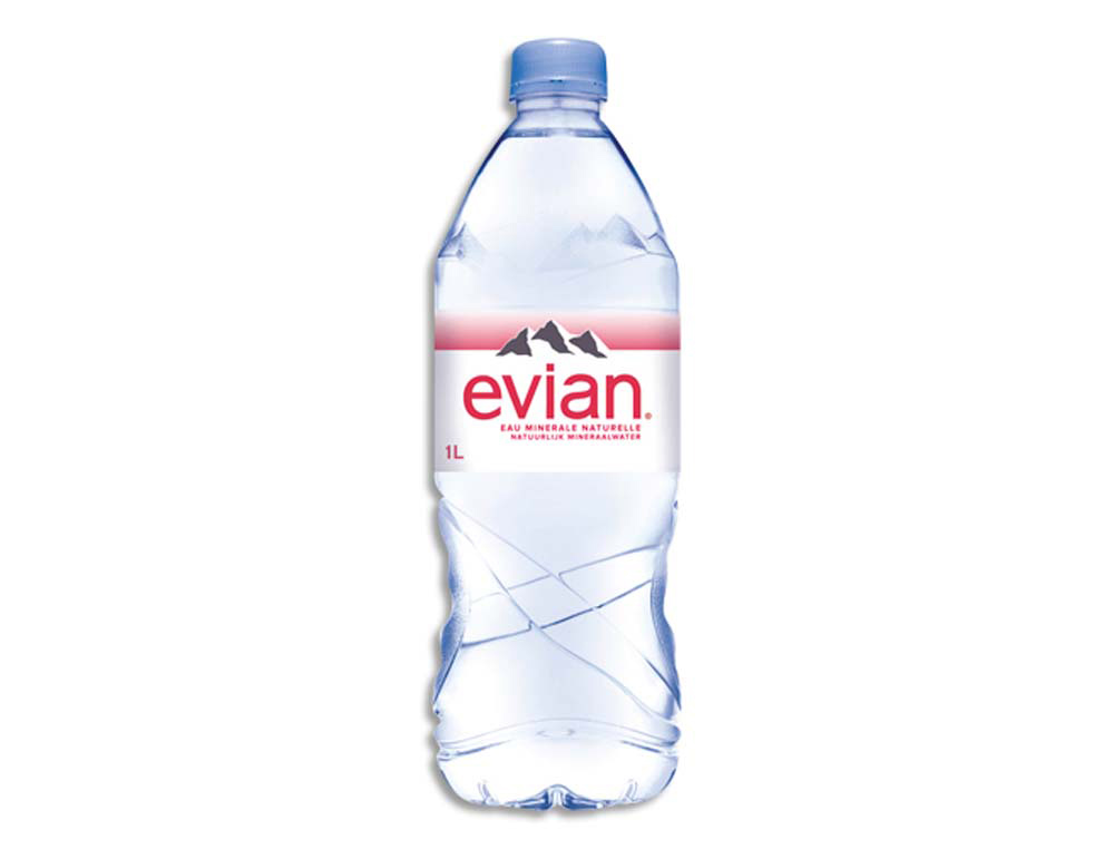 Eau plate évian bouteille 1l
