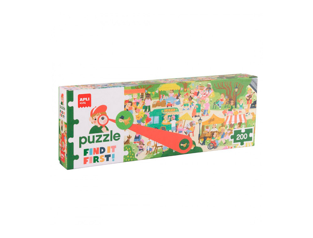 Puzzle apli kids find it first marche 200 pieces