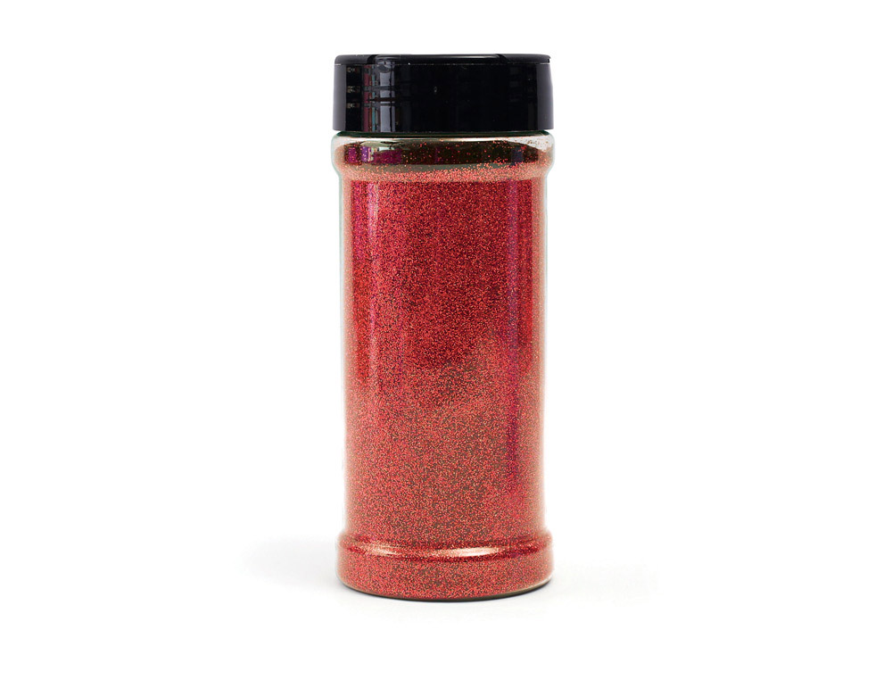 Paillettes graine creative vegetale coloris rouge pot    saliere 100gr