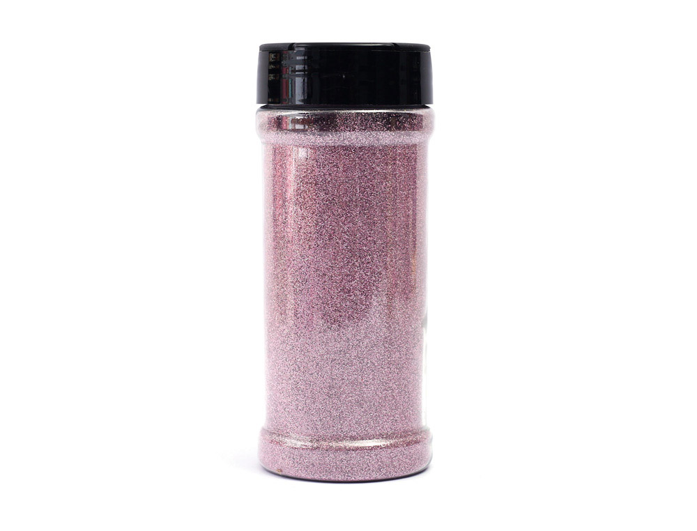 Paillettes graine creative vegetale coloris rose pot     saliere 100gr