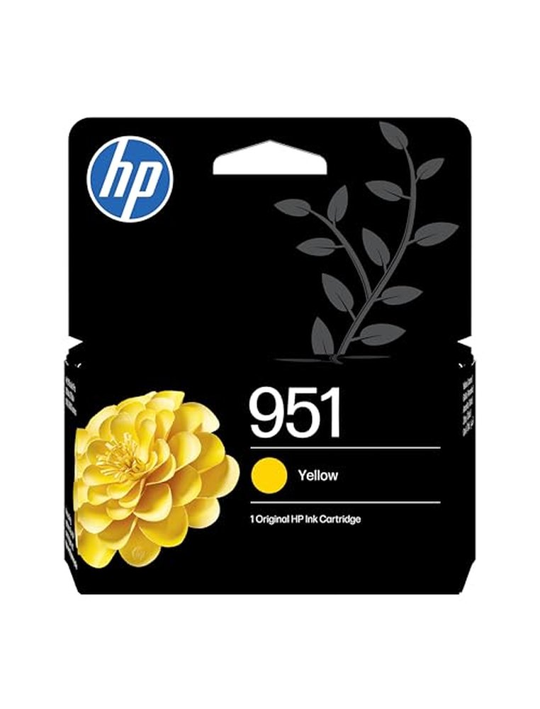 Cartouche d'encre original hp 951 cn052ae 535 p jaune