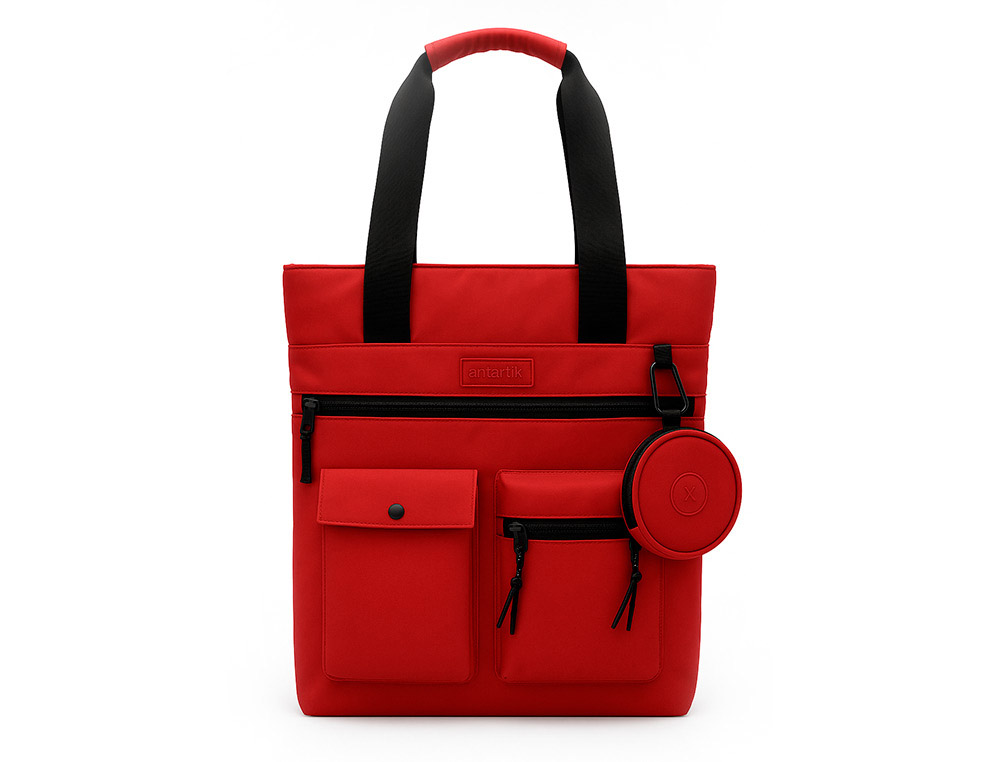 Sac a dos antartik flip bag rembourre pour ordinateur     400x120x390 mm coloris        bordeaux