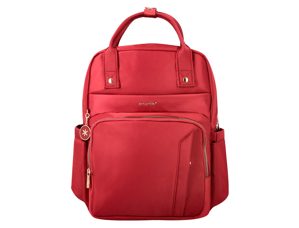 Sac a dos antartik nova 4 compartiments 23l 410x180x320 mm coloris vin rouge