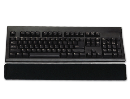Repose-poignets q-connect gel pour claviers confort nettoyage facile