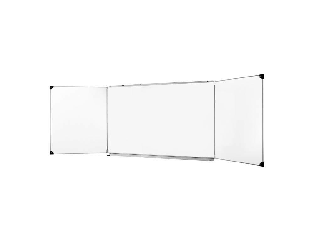 Tableau ulmann triptyque haute qualite 100x200cm       coloris blanc