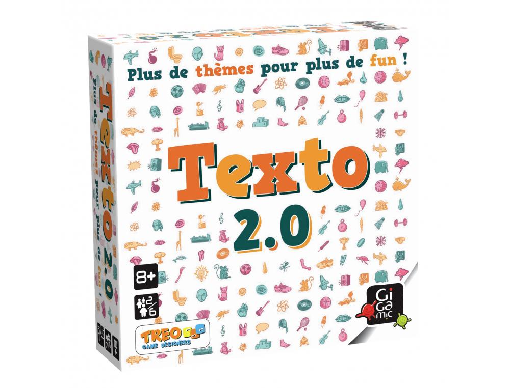 Francais jouer avec les lettres gigamic texto 2.0 10  themes 60 cartes 2 a 6        joueurs