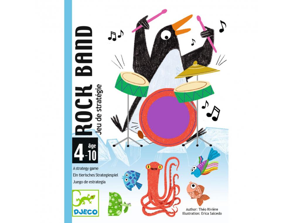 Jeu de societe rock band djeco