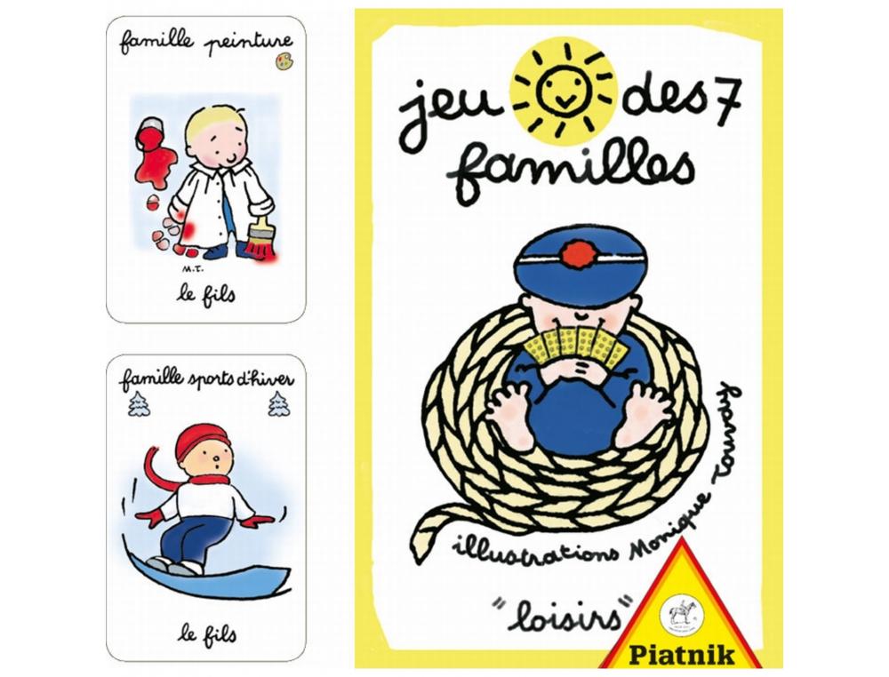 Jeu des 7 familles piatnik
