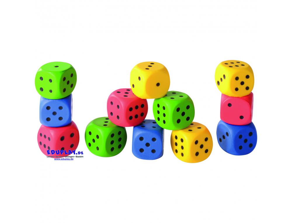 Lot de 12 grands des a usage exterieur