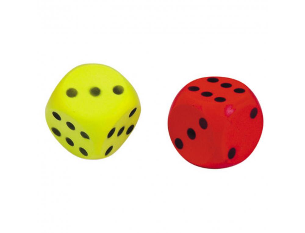 Des en mousse pour eveil en mathematiques