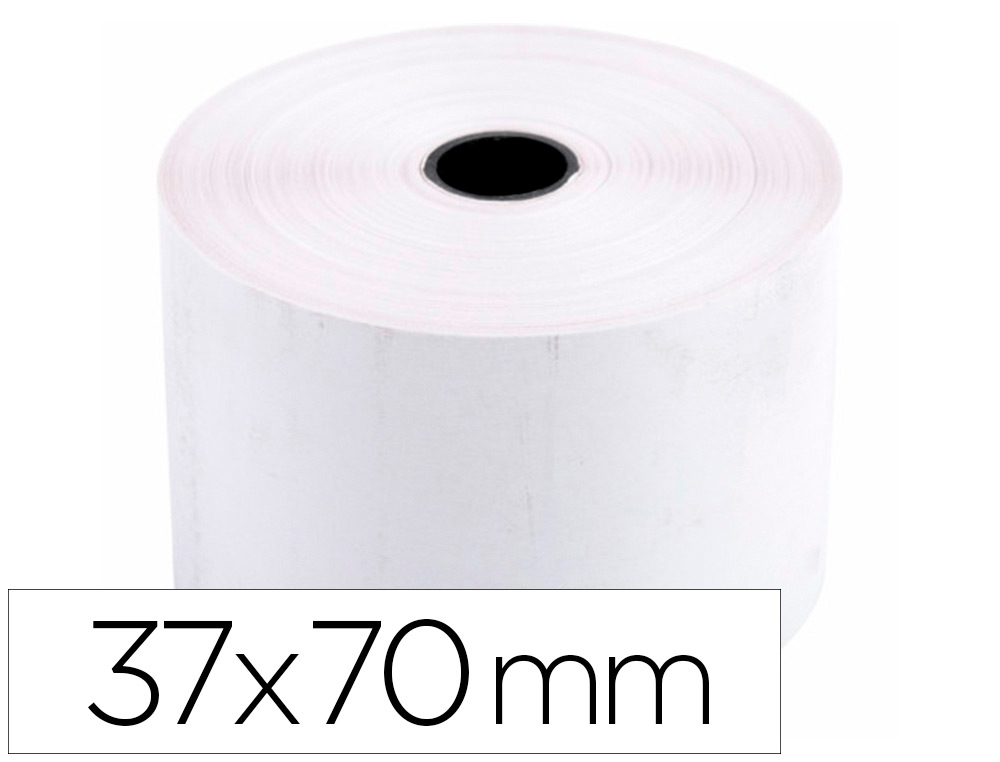 Bobine thermique q-connect 37 mm largeur x 70 mm diametre