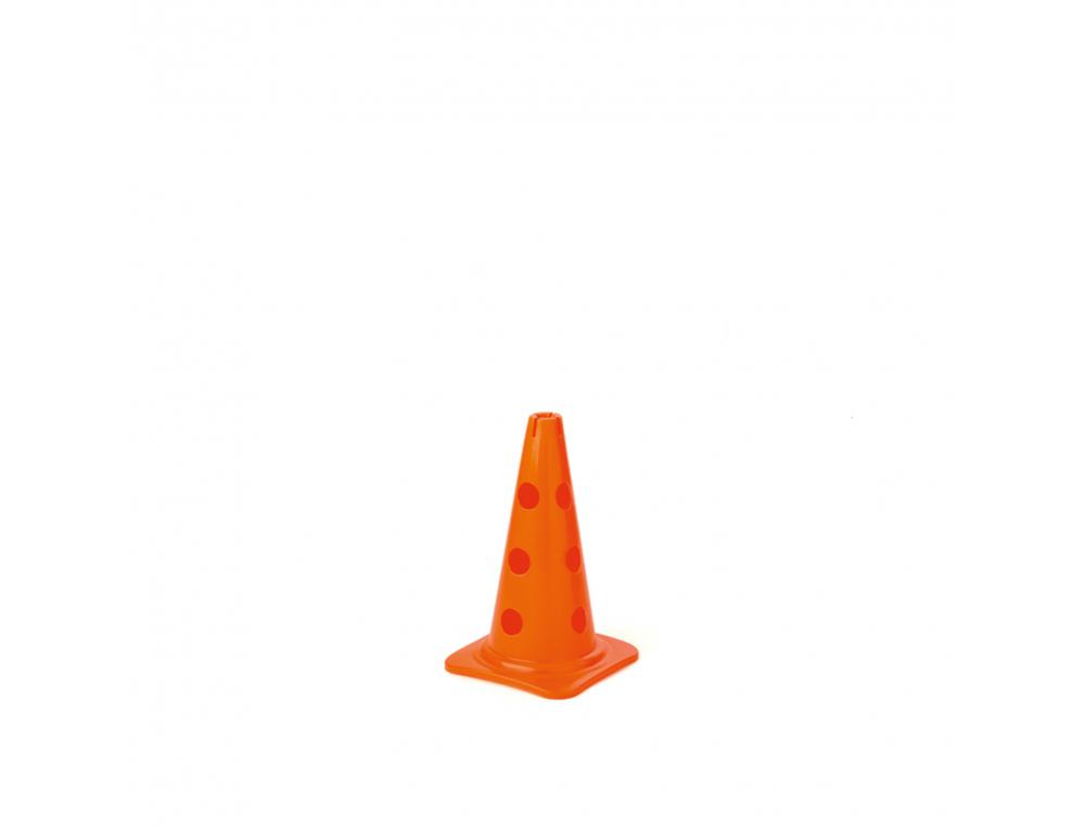 Cones multifonctions tremblay semi souple avec encoche 40cm coloris rouge