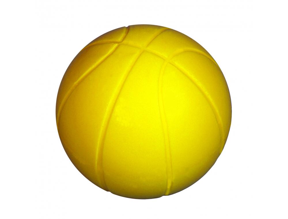 Ballon de basket ball mousse haute densite initiation 20cm 300g