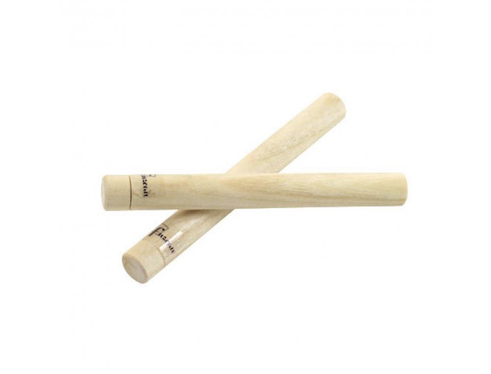 Claves acacia fuzeau percussions 14x1,7cm la paire