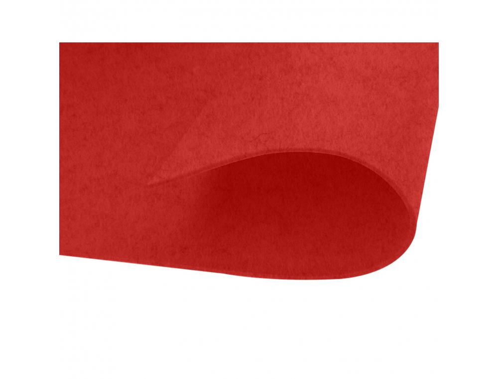 Feutrine innspiro non adhesive 20x30cm 2mm coloris  rouge lot de 10 coupons