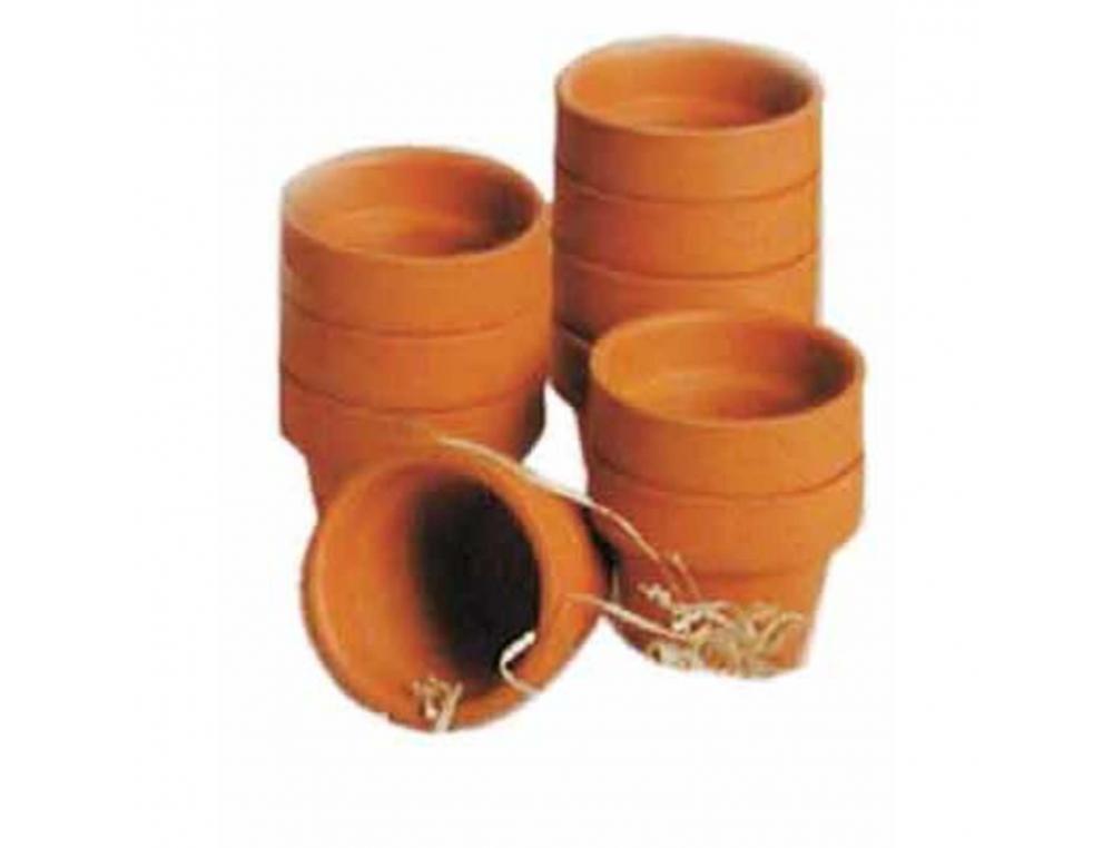 Pot en argile diametre 4.5cm lot de 10