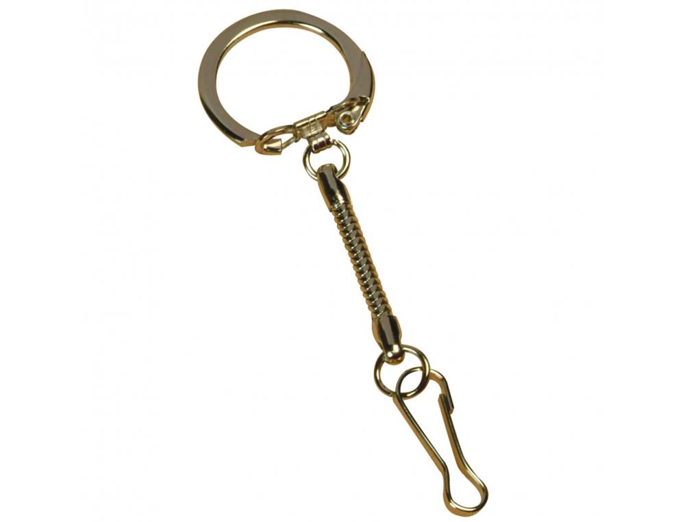 Lot attaches porte-cles et mousquetons graine creative   30 unites coloris metal       argente