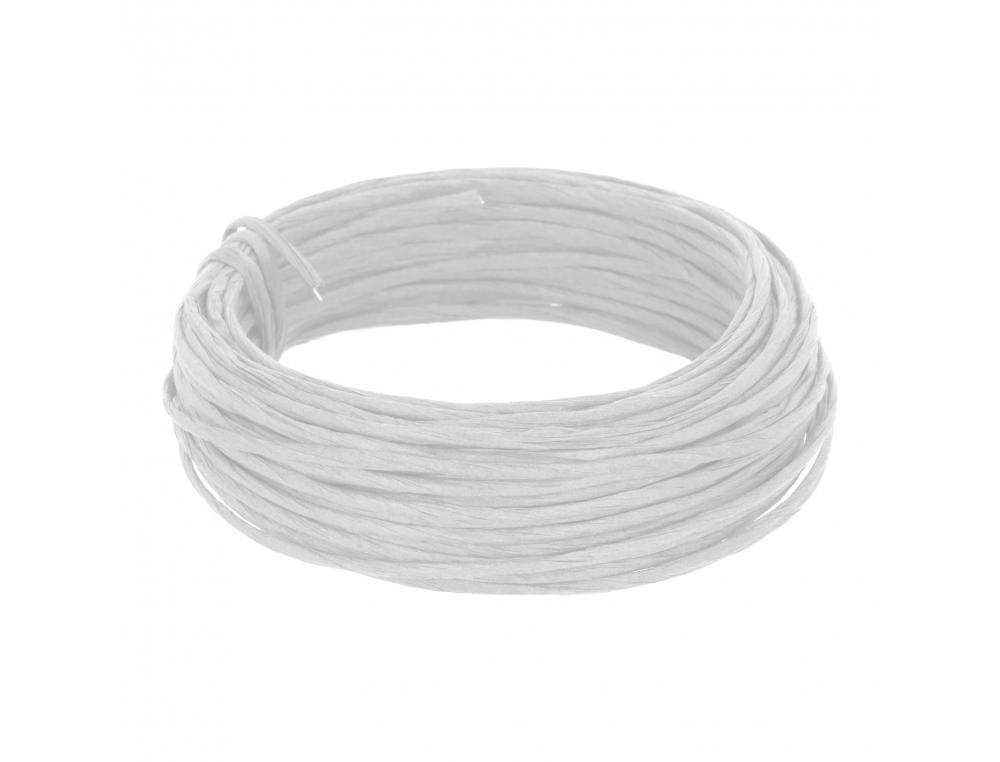 Fil metal papier innspiro 3mmx10m coloris blanc