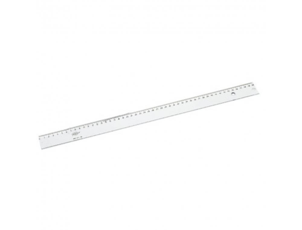 Regle faibo plastique incolore 50 cm