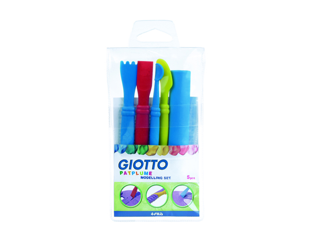 Lot ebauchoirs canson plastique 5 unites coloris    assortis
