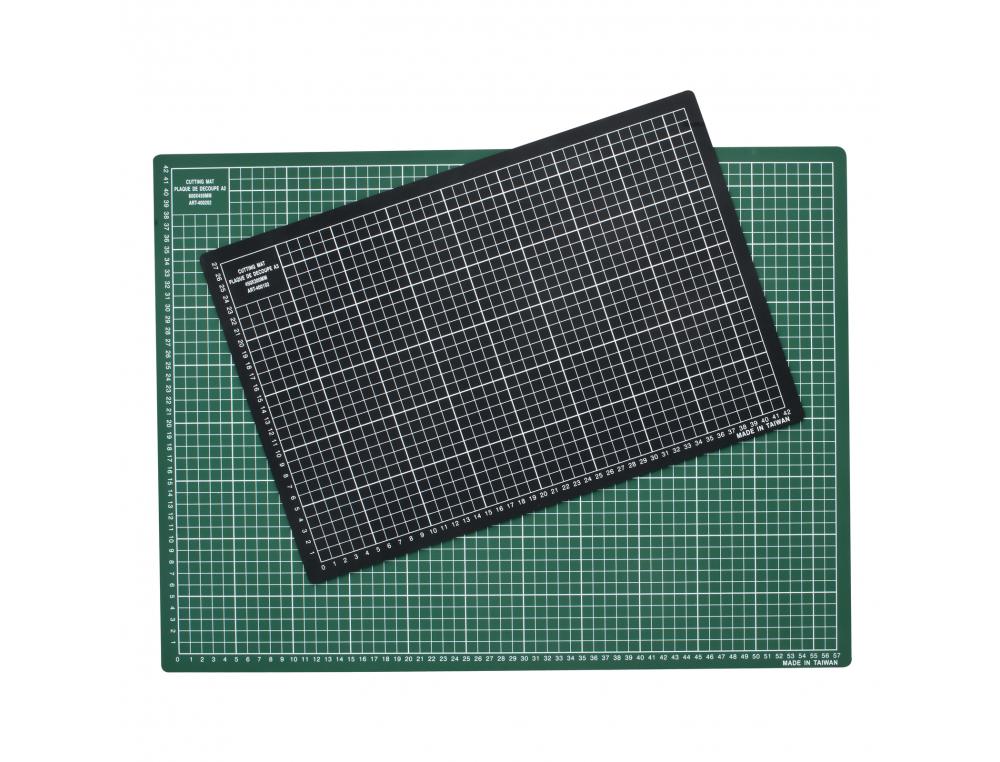 Plaque de coupe wonday auto-cicatrisante 300x220mm   pvc 2 faces quadrillees